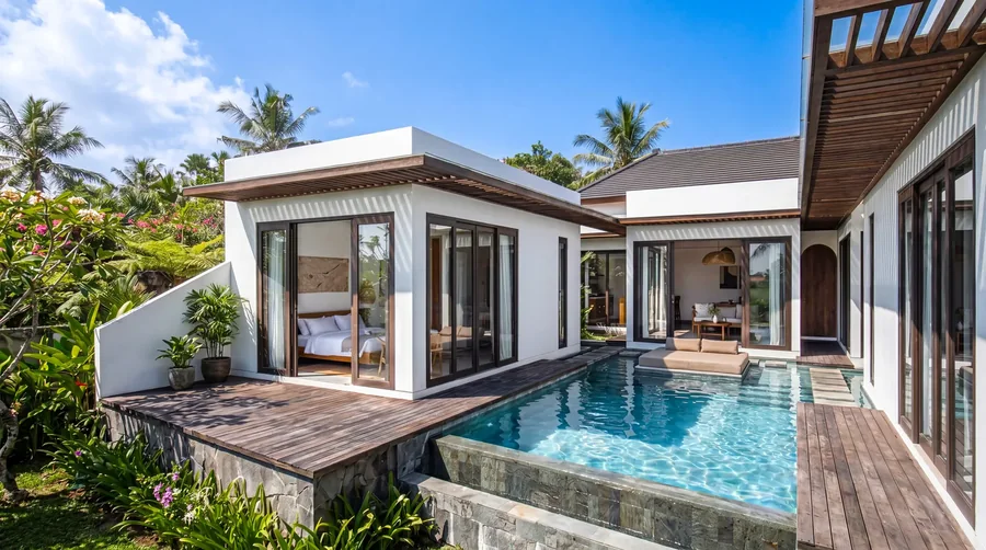 Villa Corail, réalisation Balimmo à Bali