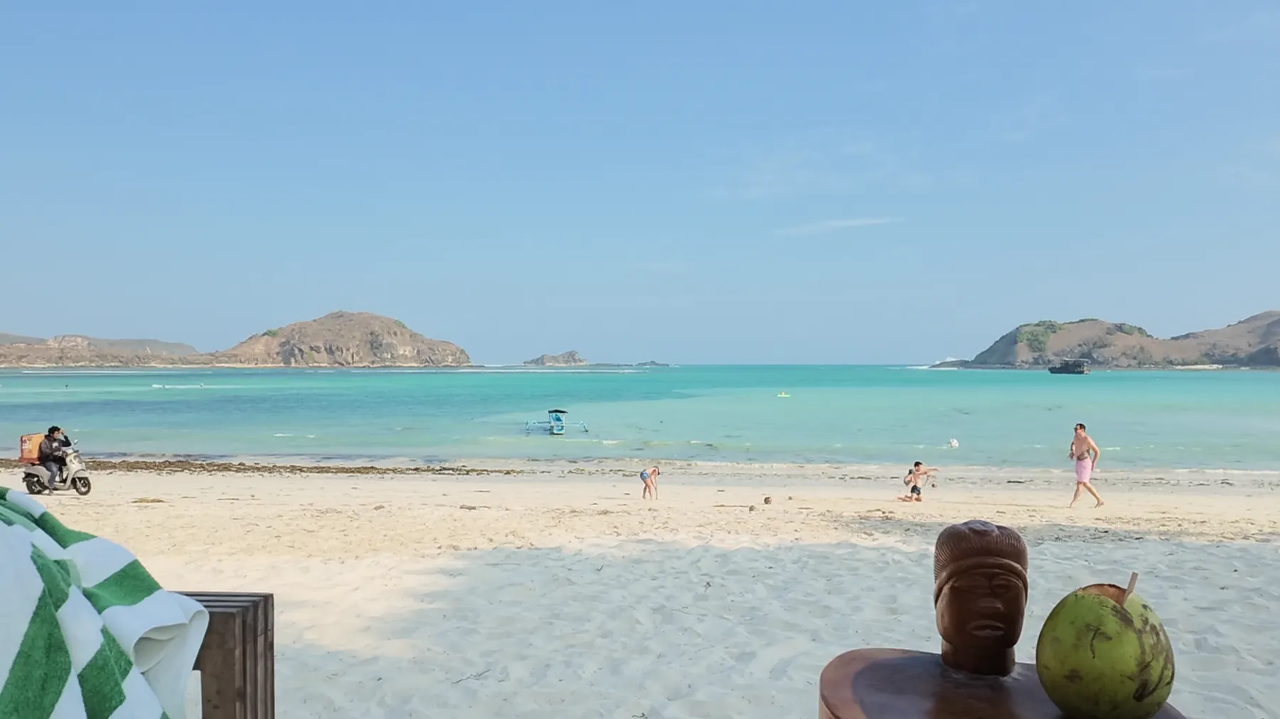 Plage de la côte sud, près de Kuta